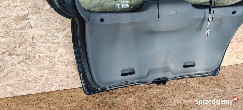 TYLNA KLAPA BAGAŻNIKA TYŁ SZYBA POKRYWA RENAULT Rudziniec