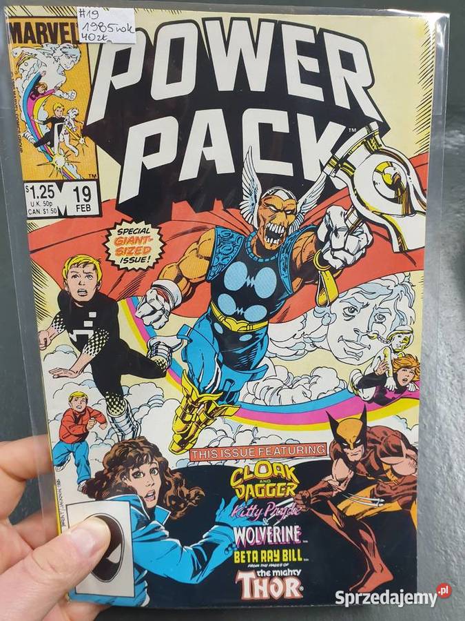 Power Pack 6 komiksów Marvel USA 19841989 Komiksy Gdynia