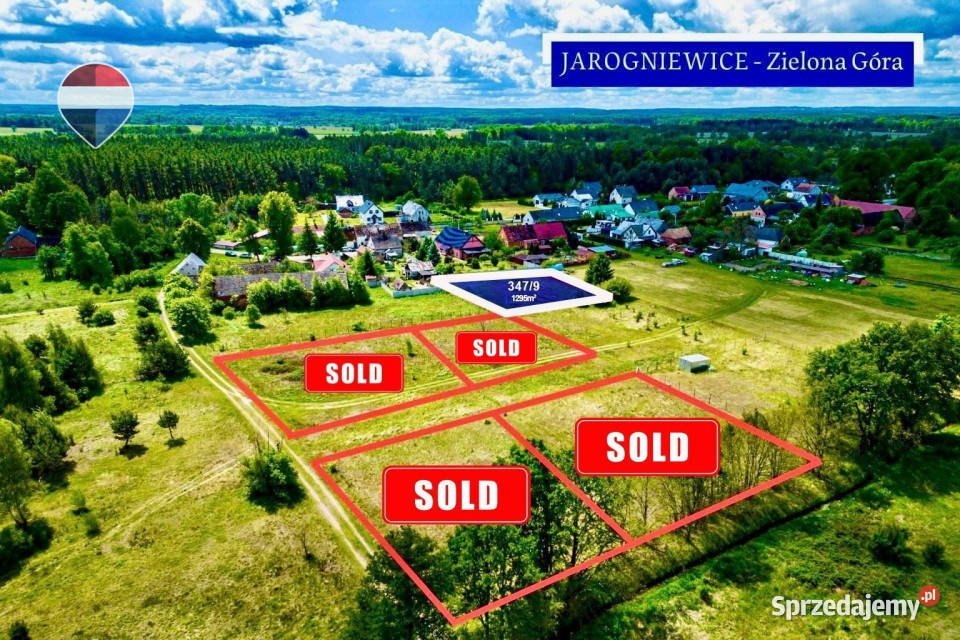 Na sprzedaż działka 3479 Nowe MiastoZielona Góra Jarogniewice