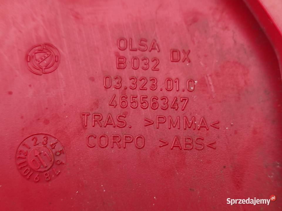 LAMPA PRAWY TYŁ ALFA ROMEO 147 937 3D