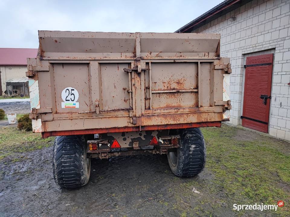 Sprzedam przyczepę DEMAREST 10ton nieuszkodzony mazowieckie Zbuczyn