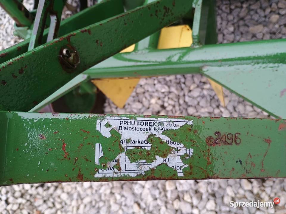 Glebogryzarka Unia Grudziądz Solger Torex 165 Agromasz