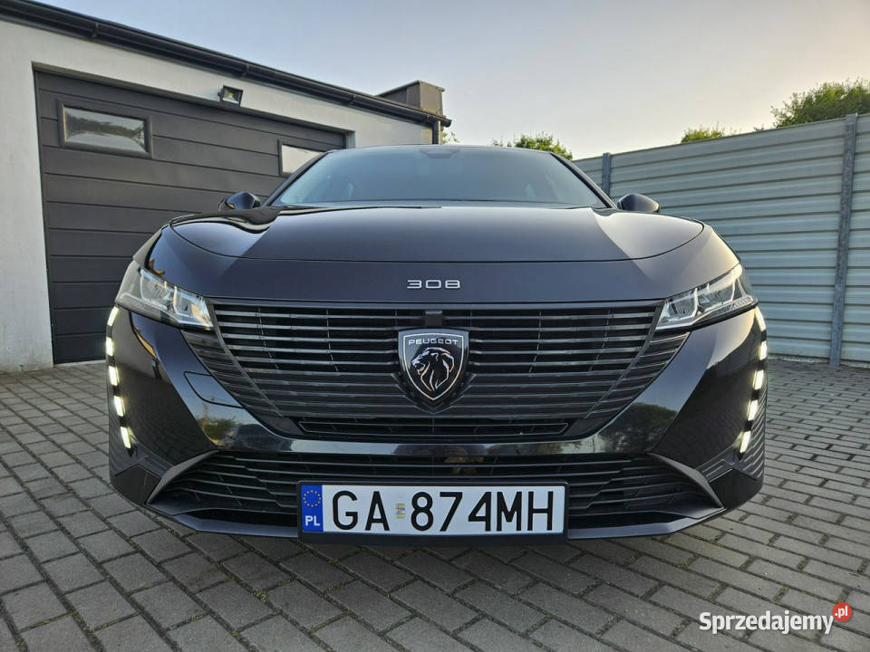 Peugeot 308 15 HDi 130 ledy FV 23 automat tempomat Gdynia