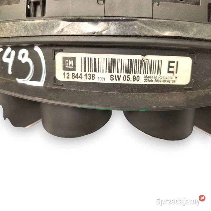 LICZNIK ZEGARY 12844138 Opel Insignia A 20 CDTI osobowe Chełm