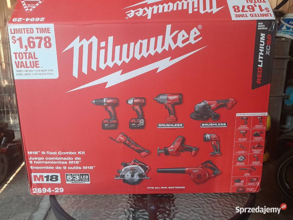 OKAZJANOWY ZESTAW NARZĘDZI MILWAUKEE podkarpackie Dębica