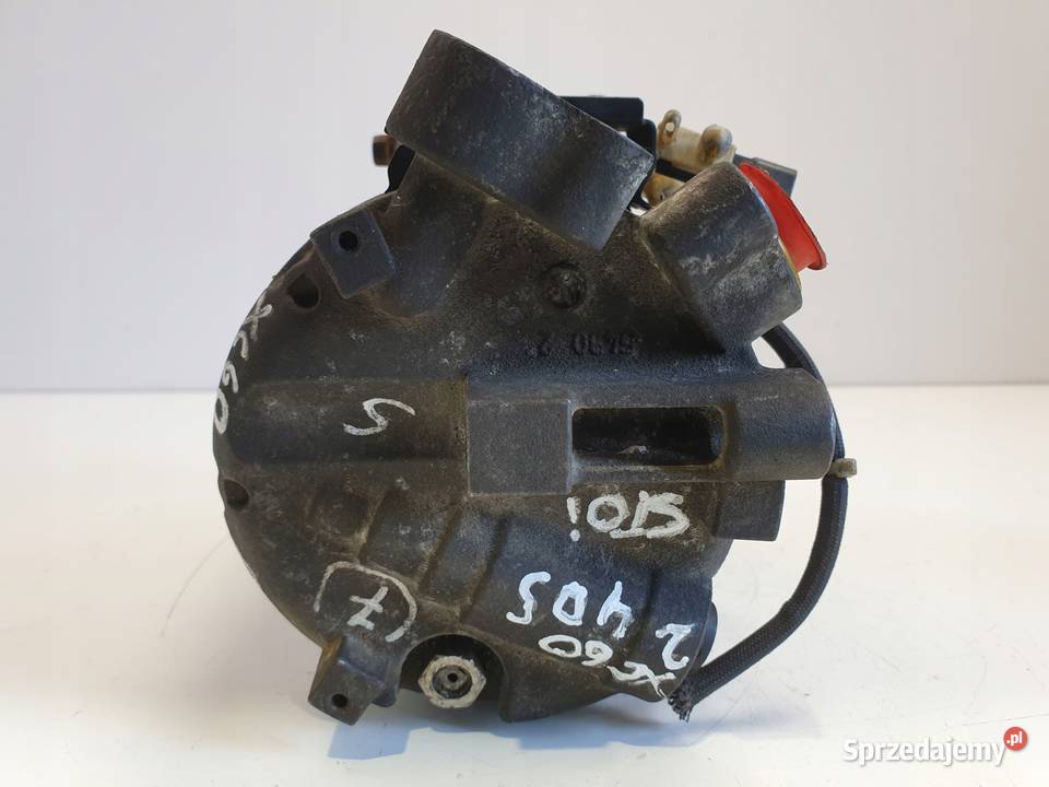 SPRĘŻARKA KLIMATYZACJI Volvo XC60 24 D5 8708581 osobowe Motoryzacja Chełm