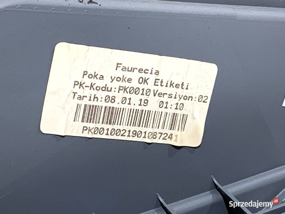 SCHOWEK PASAŻERA FORD TRANSIT VI Bus