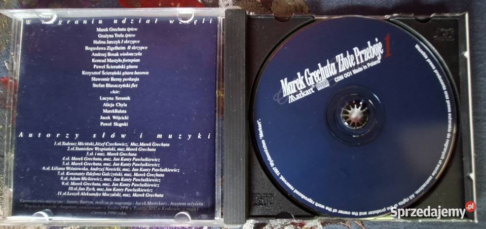 Marek Grechuta Złote przeboje 2 części CD Kraków