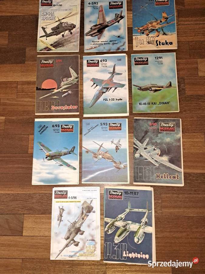 Mały Modelarz zestaw 11 APACHE BETTY IRYDA DINAH Pozostałe