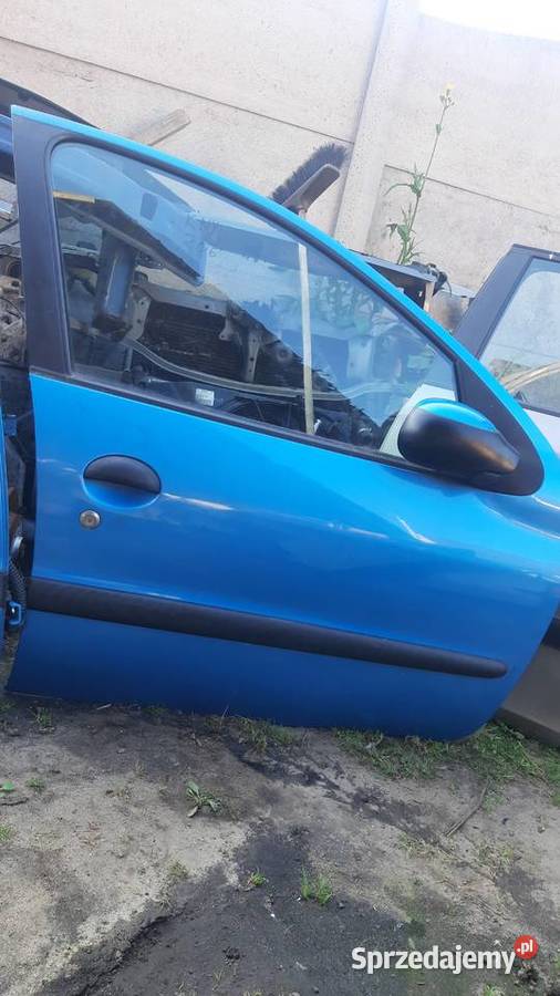 drzwi kompletne prawe Peugeot 206 HB 5drzwi lak Dębno