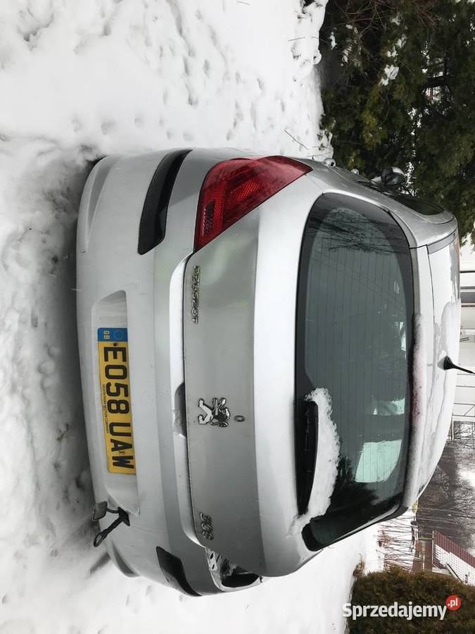 Peugeot 308 karoseria na części całość Rok produkcji 2009 Bielsko-Biała