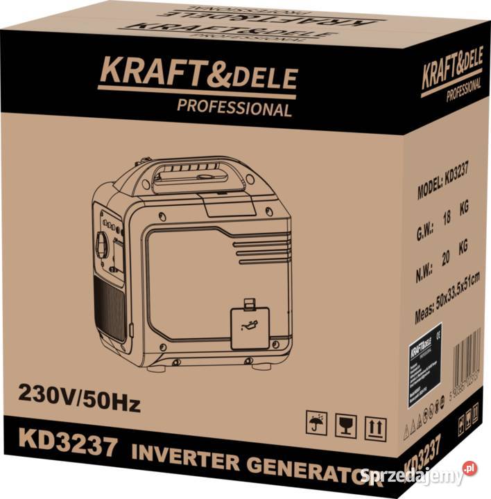 Agregat inwertorowy 273kW 230V KD3237 lubelskie sprzedam