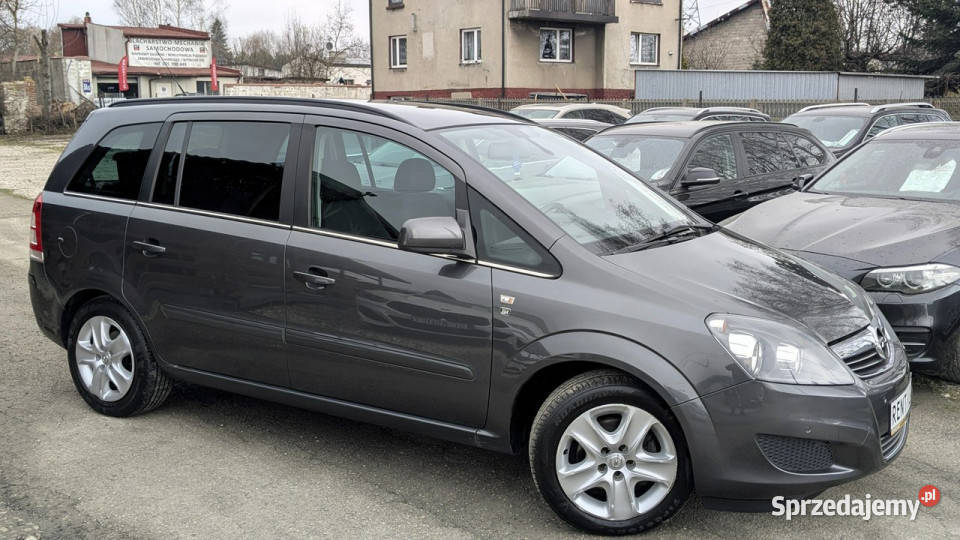 Opel Zafira 16i116OPŁACONABezwypadkowy7Osób kurtyny powietrzne Częstochowa sprzedam