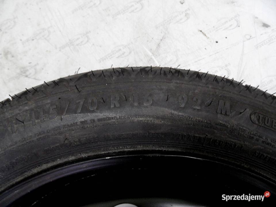 OPEL VECTRA C koło dojazdowe 1157016 92M 5x110 świętokrzyskie