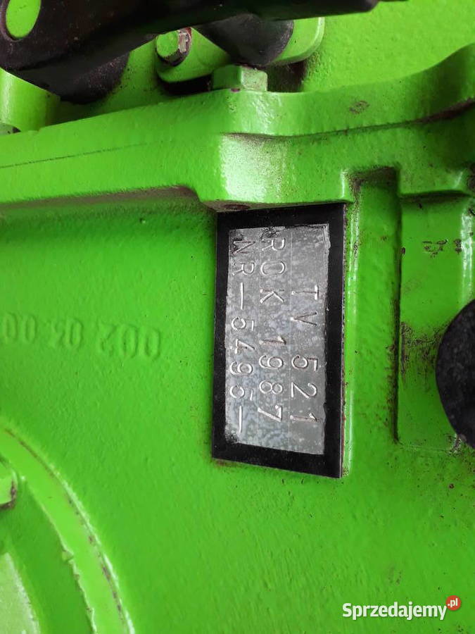 Ciągnik ogrodniczy TV 521 TV521 z przyczepą Lestkowo