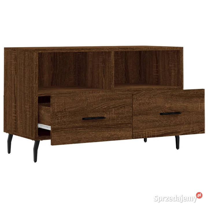 Szafka pod telewizor brązowy dąb 80x36x50 Szafki Warszawa