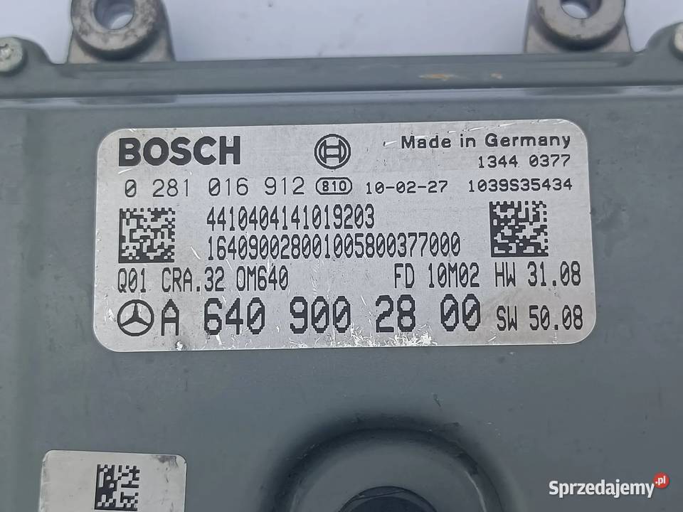 Mercedes W245 W169 20 CDI STEROWNIK KOMPUTER sprzedam