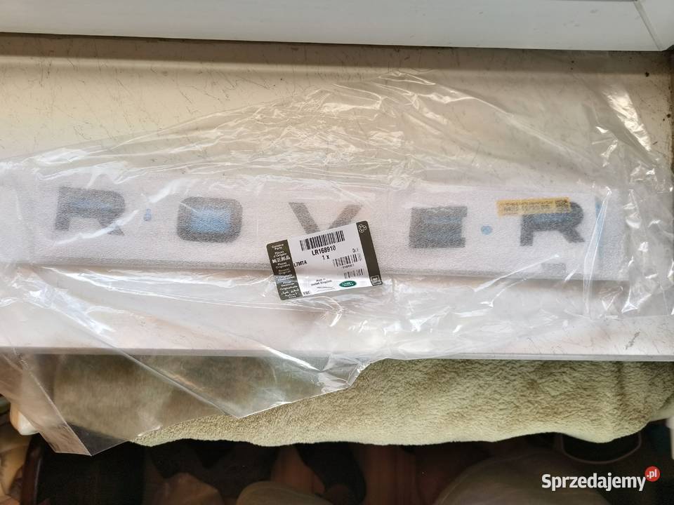 Emblemat znaczek Range Rover na maskę NOWY małopolskie Zagórowa sprzedam