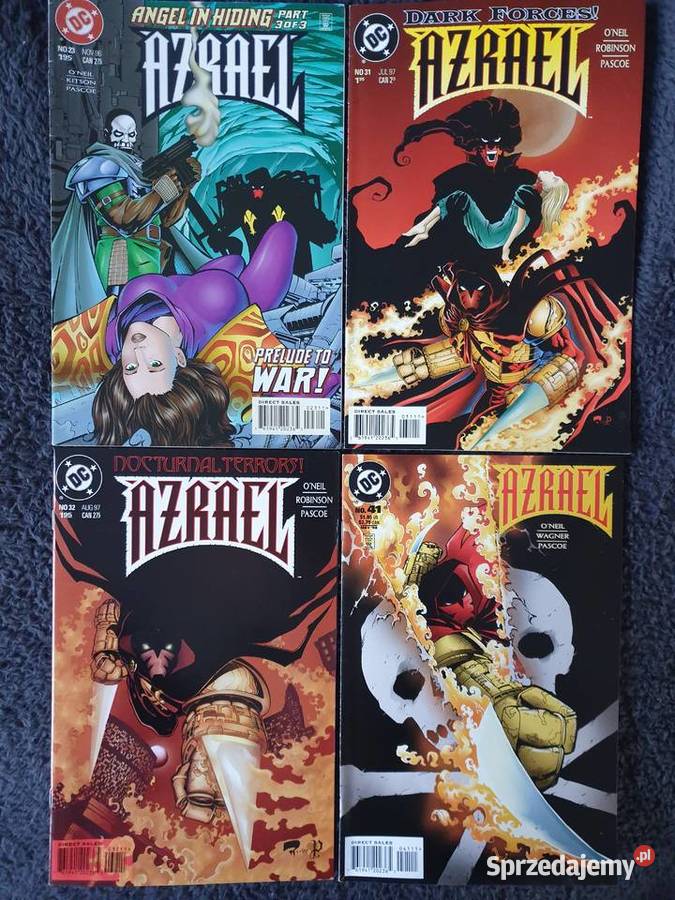 Azrael Agent Of The Bat zestaw 26 komiksów DC Superbohaterowie