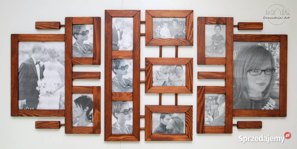 Galeria Multirama z drewna Ramka na zdjęcia Foto Toruń