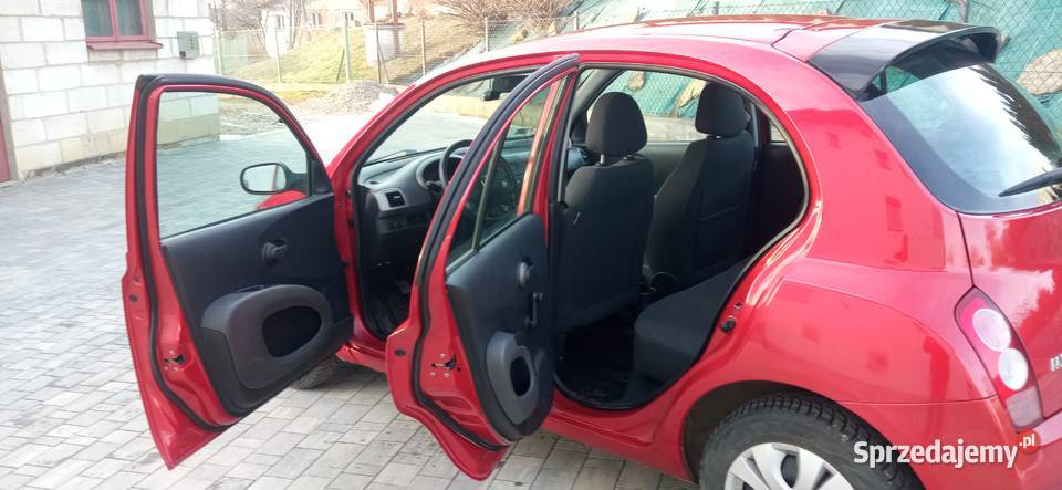 Nissan Micra z 2005 roku silnik 12 2kpl kół Rok produkcji 2005 Iwonicz sprzedam