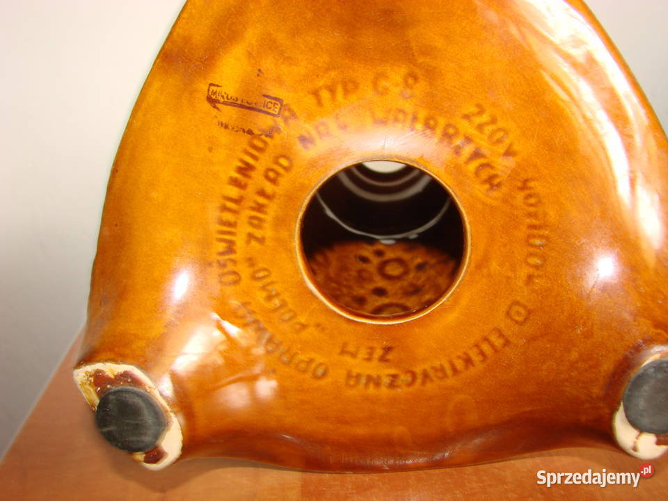 Mirostowice podstawa lampy Antyki, Sztuka, Kolekcje sprzedam