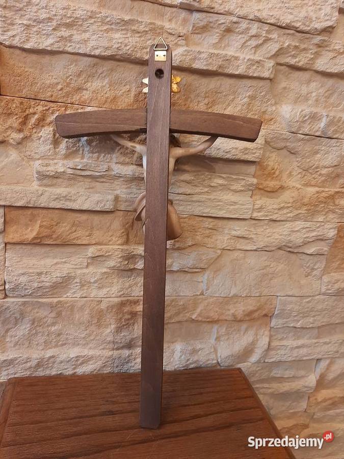 Rzeźba z drewna krzyż drewniany Ukrzyżowanie Lubień