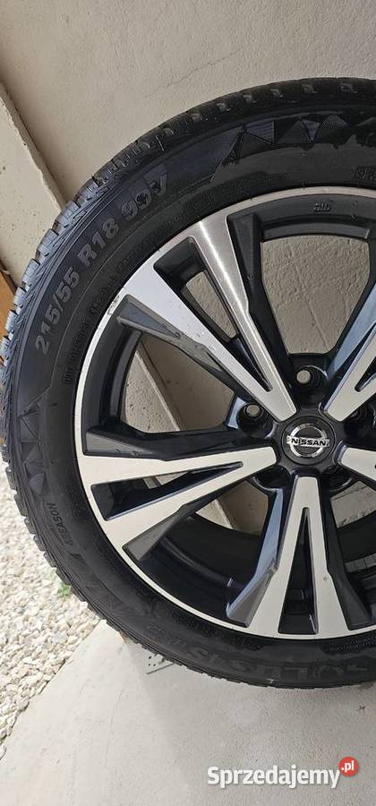 Koła alufelgi opony Nissan 215 55 18 całoroczne świętokrzyskie