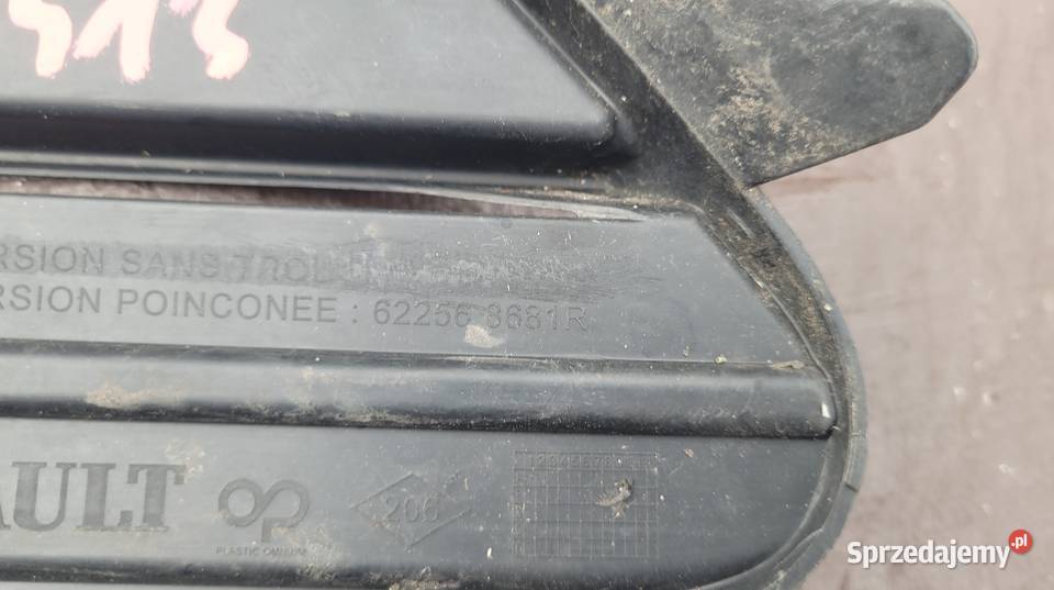 LEWA PRAWA KRATKA ZDERZAKA PRZÓD RENAULT ESPACE Ruda Śląska