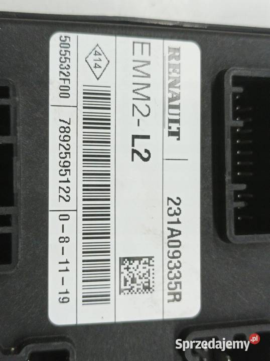 MODUŁ BCM 231A09335R Dacia Duster II 20172024