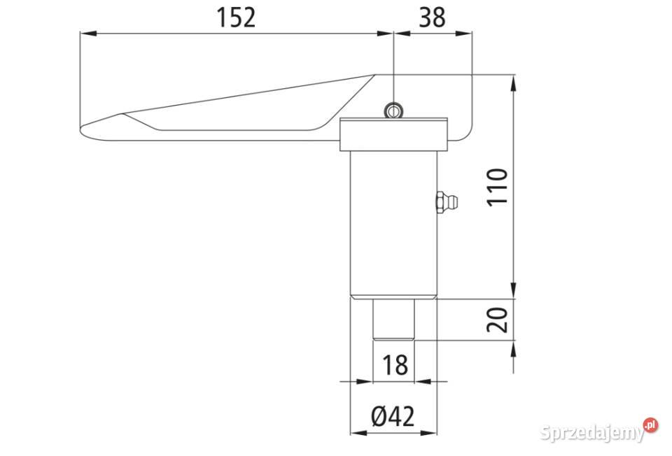 Blokada zapadkowa nogi podporowej FS 97 18 mm sprzedam