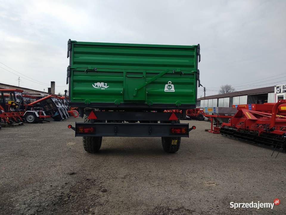 Przyczepa jednoosiowa FIRMY MARPOL 35T z nieuszkodzony Miechów