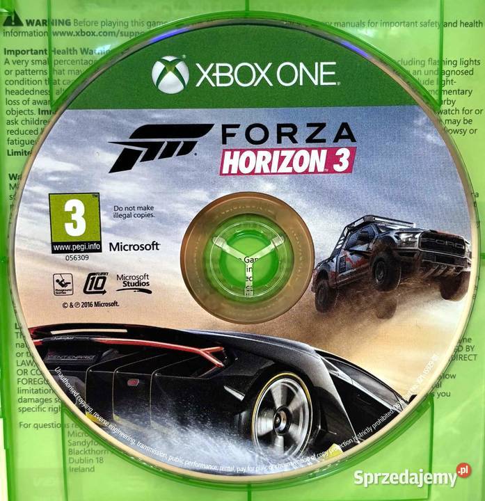 Forza Horizon 3 Gry na konsole warmińsko-mazurskie Elbląg