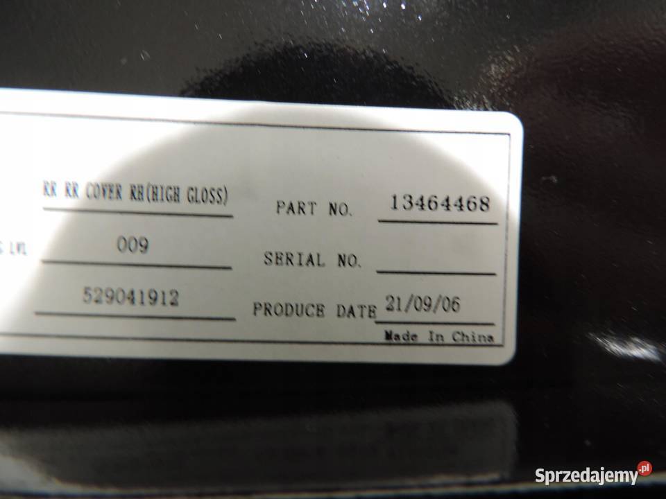 Opel Insignia A Kombi Listwa drzwi prawy tył