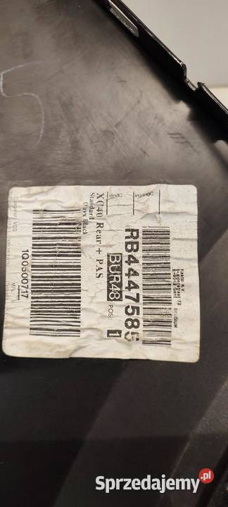 VOLVO XC40 NAROŻNIK ZDERZAKA LEWY TYŁ 31449336 Motoryzacja