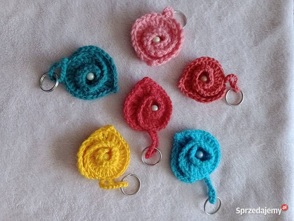 Breloczek koniczynka kwiatek Lubsza