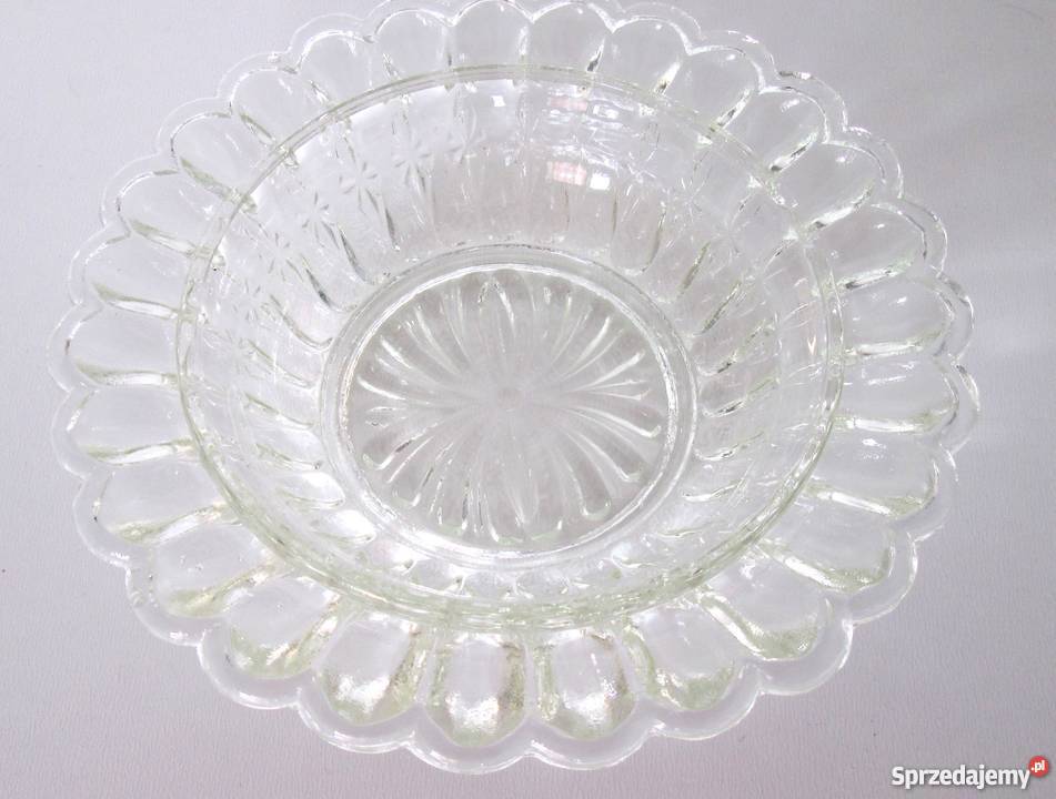 mała szklana miseczka kryształ z PRL Porcelana i szkło Kraków