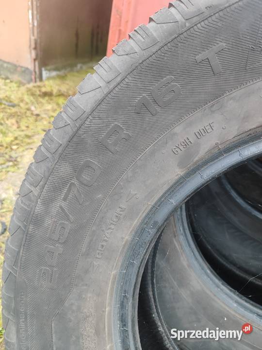 Opony zimowe 24570 r16 Motoryzacja Zambrów