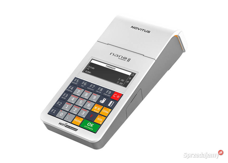 Kasa fiskalna NOVITUS NANO II Online GSM24 Nowogard