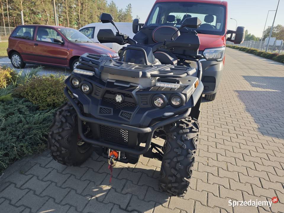 ATV ODES 800 zarejestrowany ubezpieczony kufry sprzedam