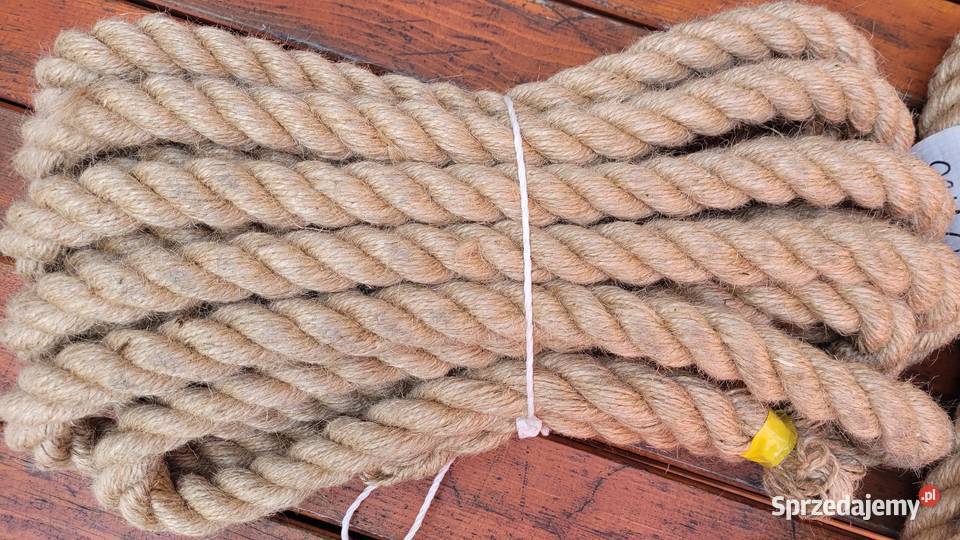 Lina jutowa 20mm 50m sznurek postronek lina Warszawa