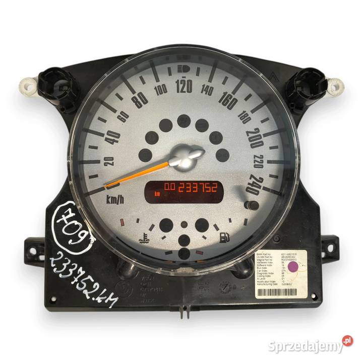 LICZNIK ZEGARY 6921518 Mini Cooper R50 R52 R53 Chełm