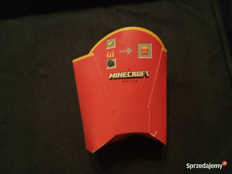 McDonalds Minecraft pudełko frytkach mazowieckie Warszawa sprzedam