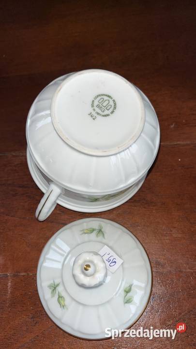 Cukiernica Copenhagen Porcelain BG Denmark Porcelana i szkło Gdańsk