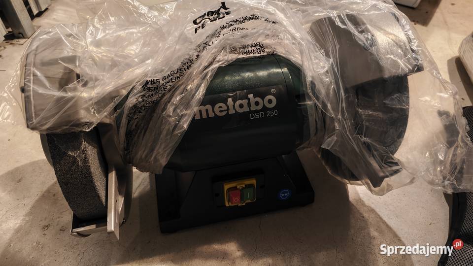 Szlifierka stołowa Metabo DSD 250 NOWA 400V Szlifierki stołowe