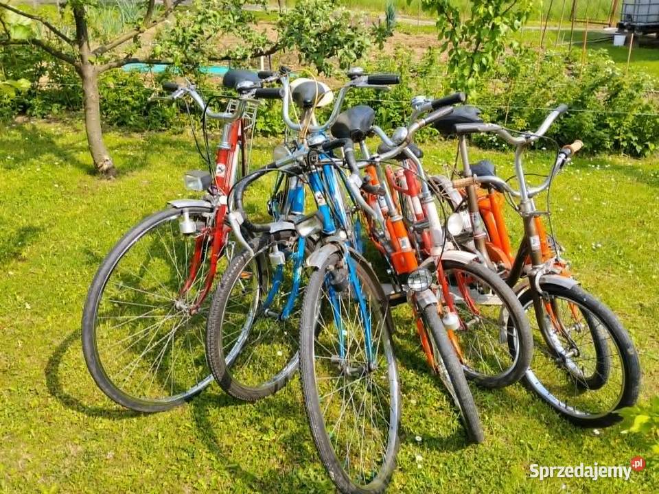 pakiet starych rowerów Romet sprzedam