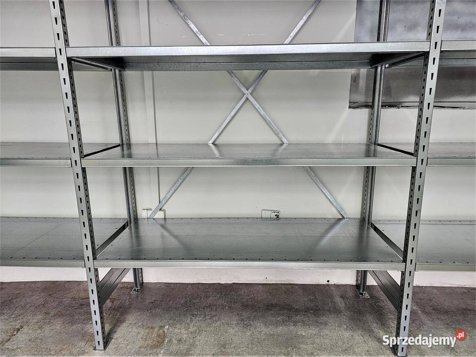 Regał Magazynowy Metalowy Ocynkowany Garażowy Dzierżoniów