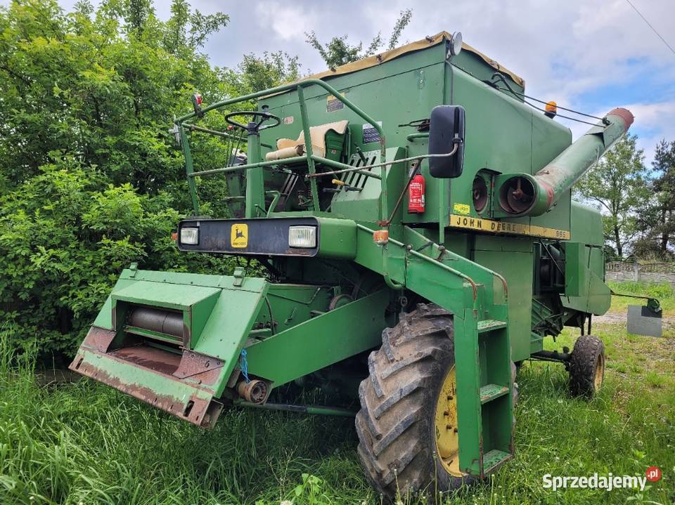 Kombajn zbożowy John Deere 955 śląskie Przyrów sprzedam