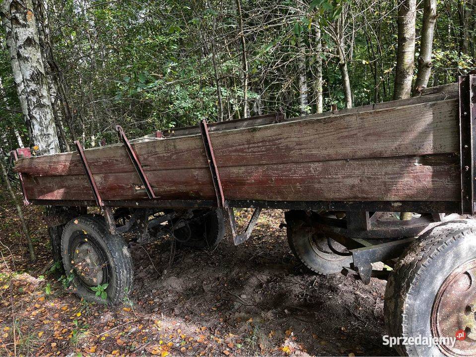 Przyczepa 2 osiowa do poprawek