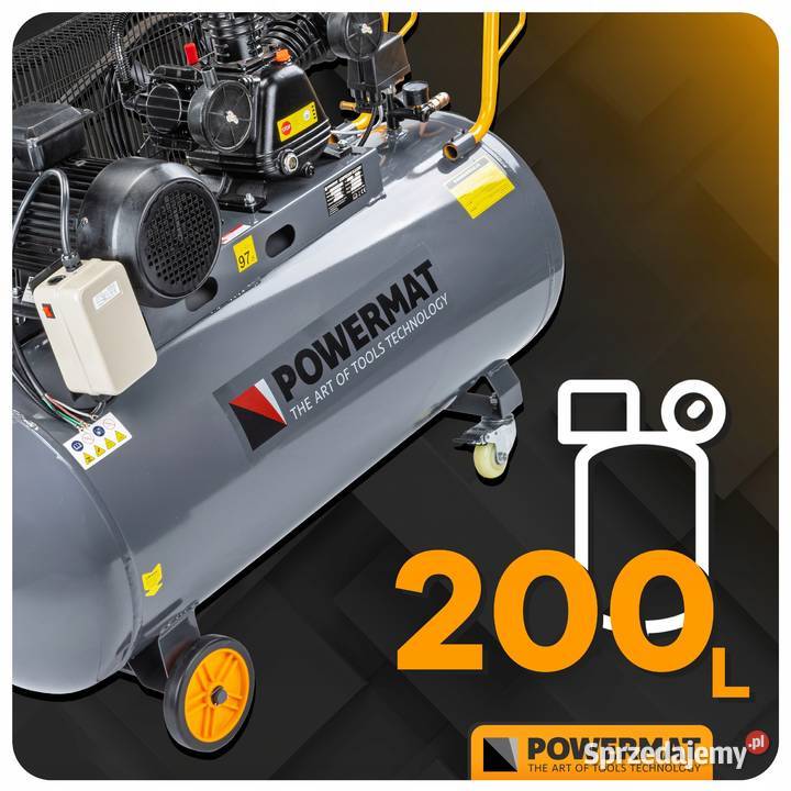 Kompresor olejowy 200l 8 bar sprężarka 400v Katowice